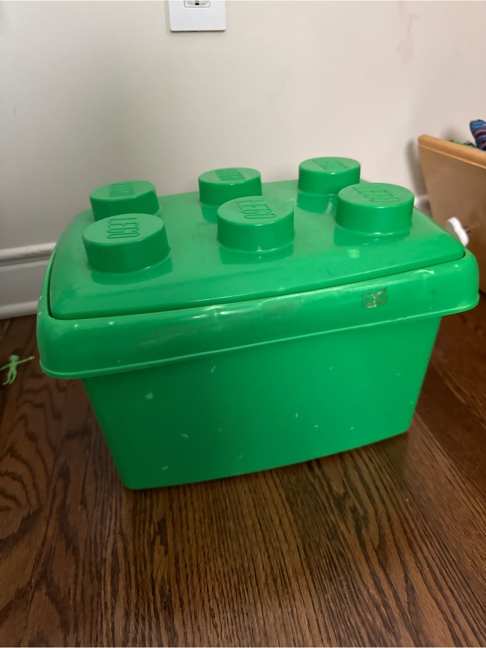 Lego Large Green Brick Storage Bin